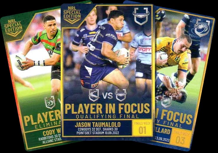 2022 Player In Focus NRL trading cards