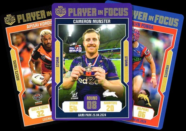 2024 Player In Focus NRL trading cards