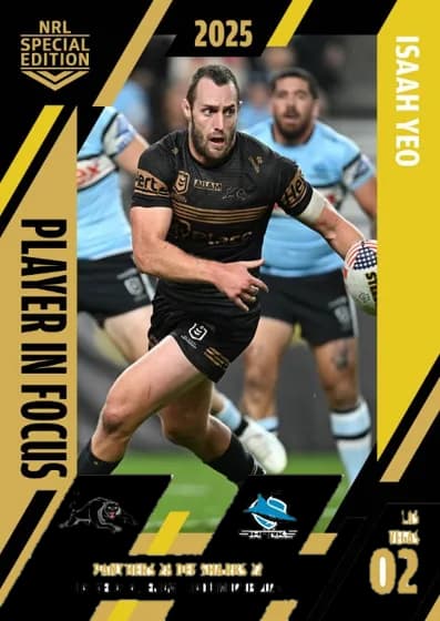 2025 Player In Focus NRL trading cards