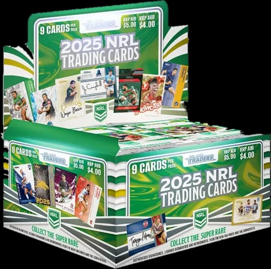 2025 Traders NRL trading cards