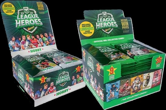 2026 League Heroes NRL trading cards